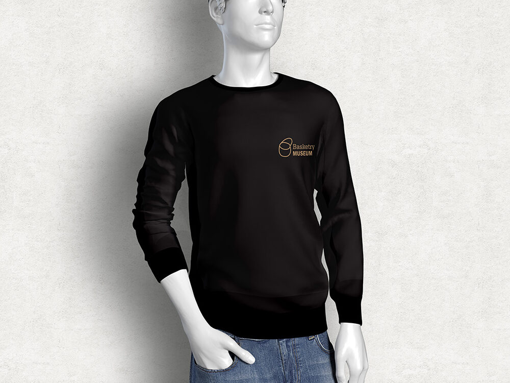 Basketry Museum Sweatshirt with branding_OC