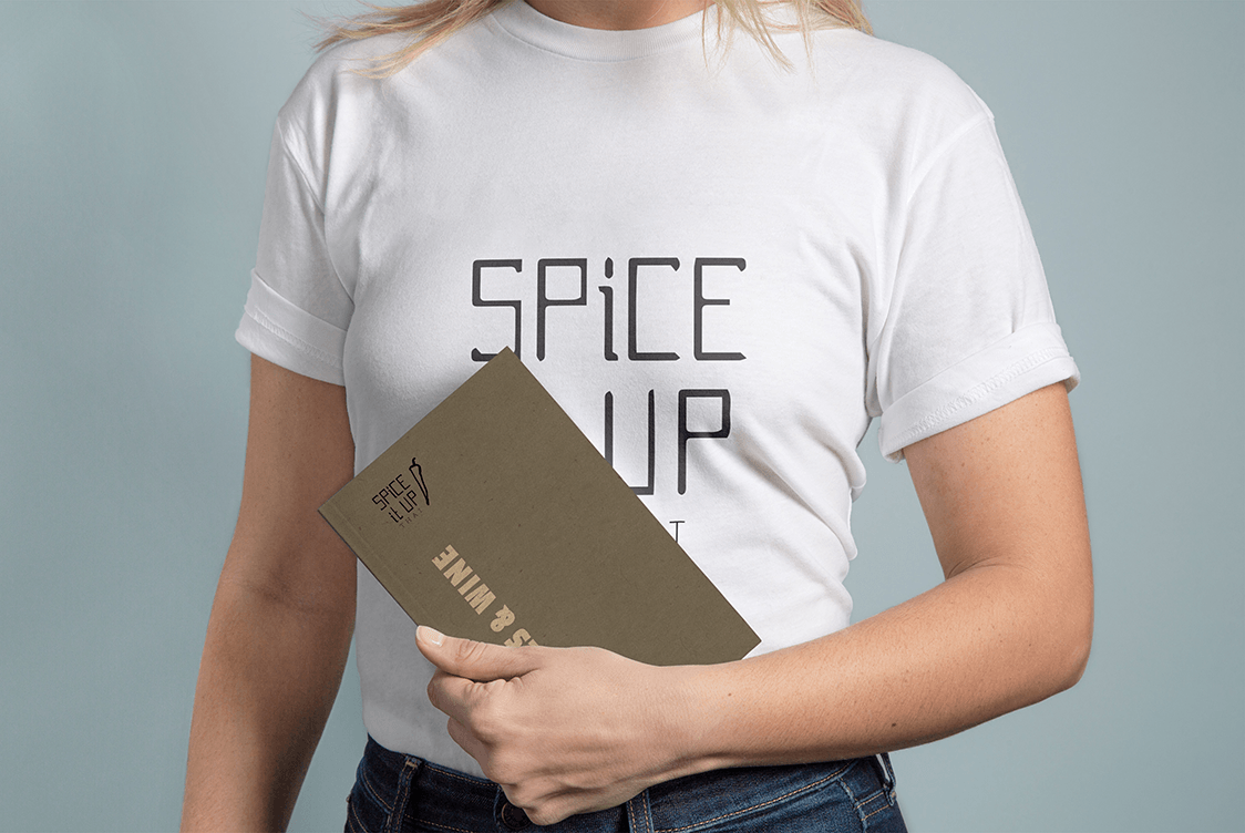 T-Shirt with Cocktail menu_SPICE_RD_BK_web